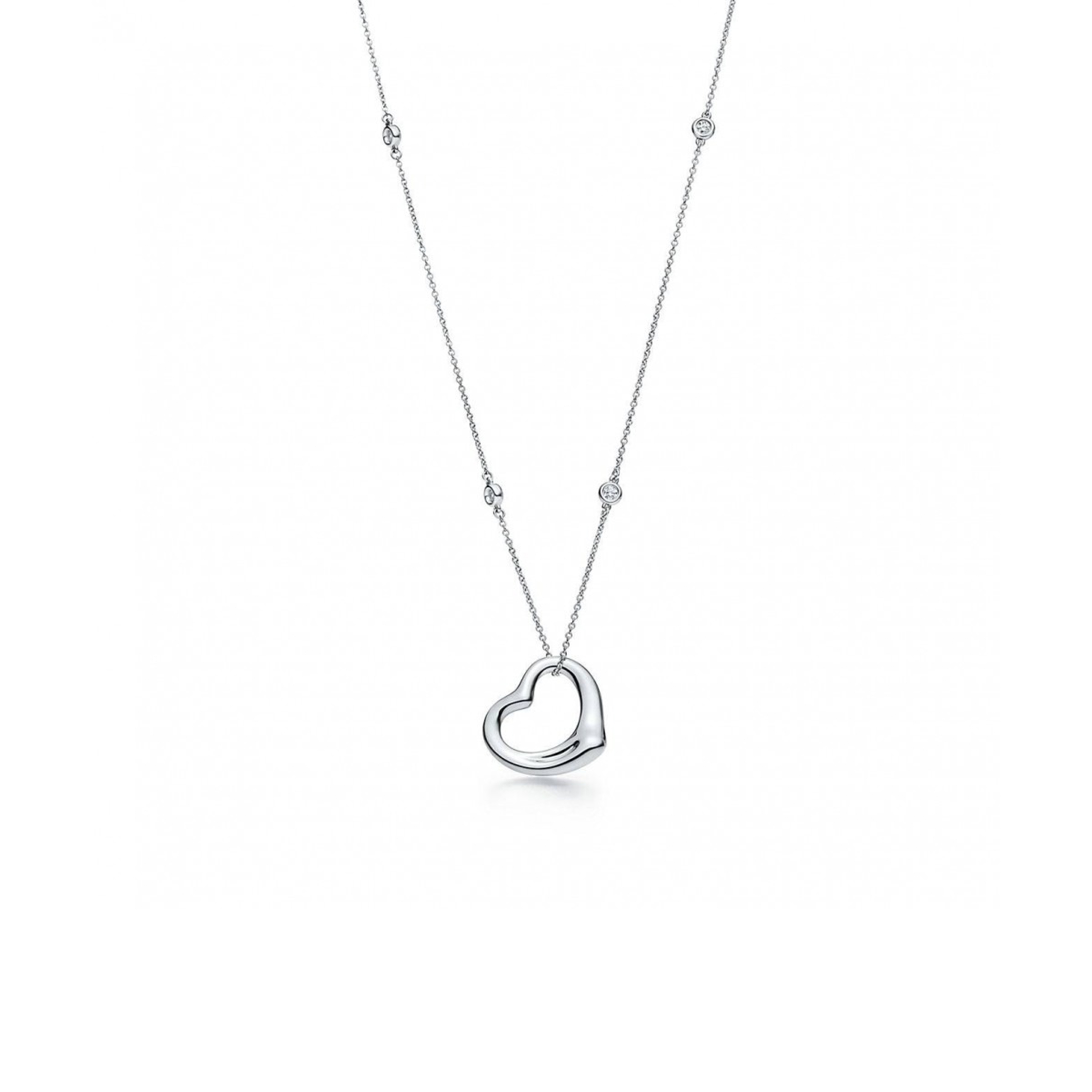 TIFFANY ELSA PERETTI® DIAMONDS BY THE YARD® OPEN HEART PENDANT 60700168